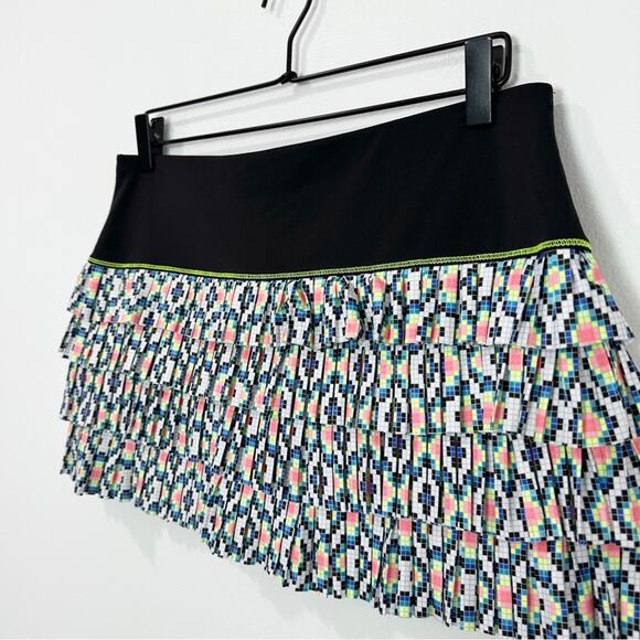 Lucky In Love Pleated Ruffle Skirt - Picture 4 of 7